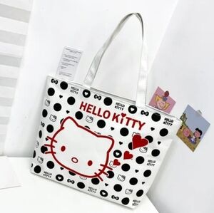 Hello Kitty casual canvas handbags
